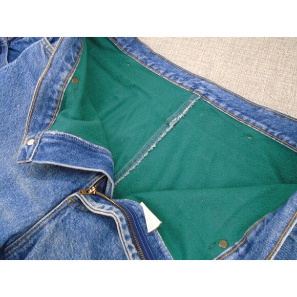 LL Bean Men's Lined Jeans 36" Waist Set of 2 Pants Blue Denim Made in USA - Picture 3 of 16